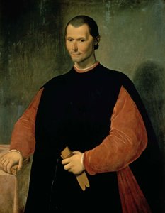 Portrett av Niccolo Machiavelli (1469-1527)